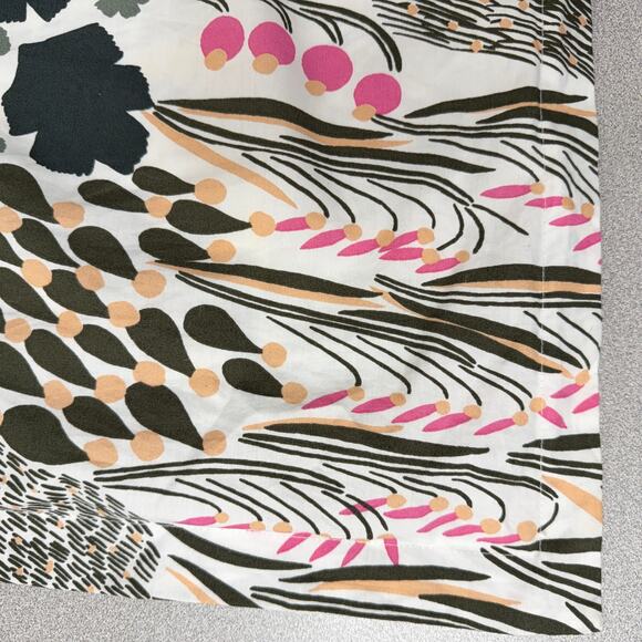 Marimekko Pieni Letto King Pillow Shams Pillow Cases Cotton Percale Floral Boho - Picture 7 of 10
